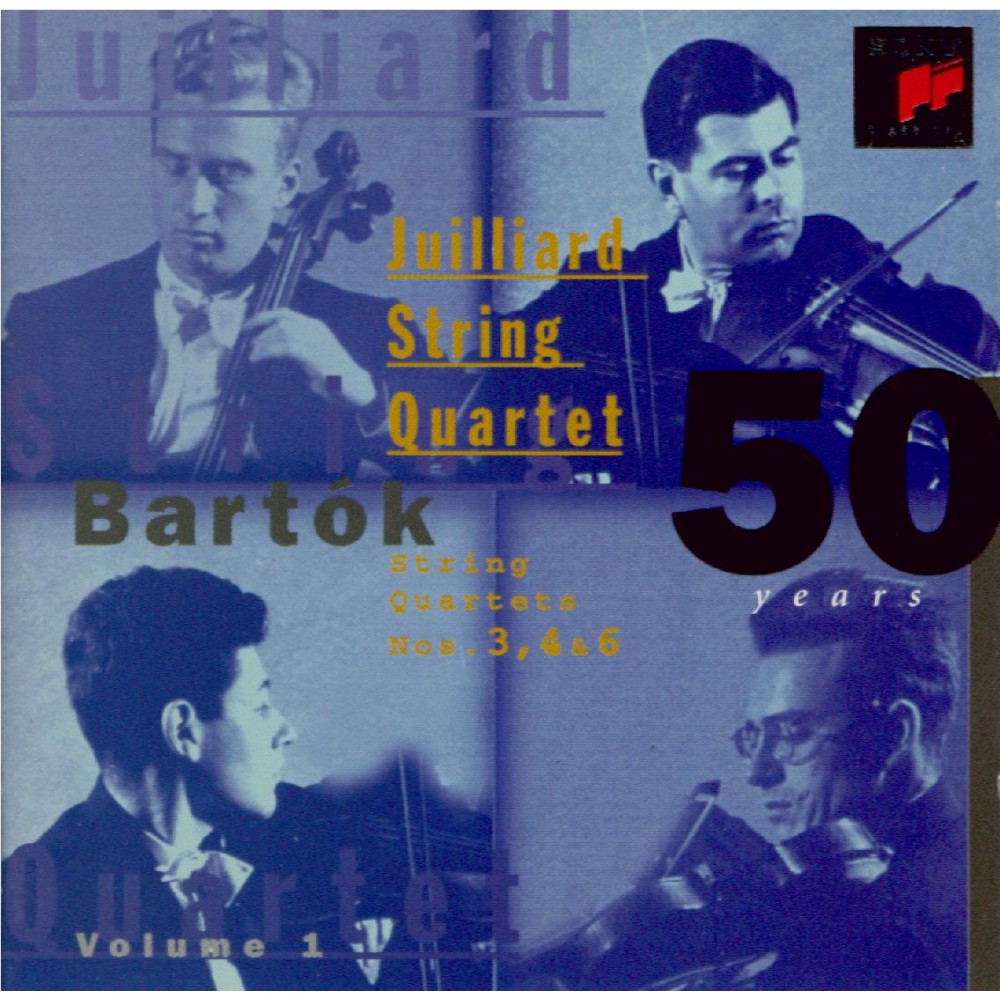 BARTOK - Juilliard Strin - Quatuor à cordes n°4 Sz.91 BB.95